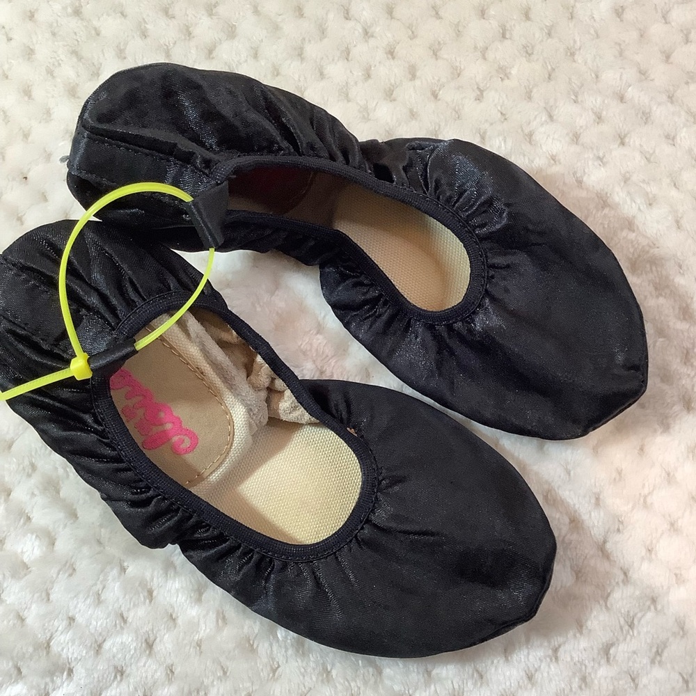 Fit In Clouds Black Comfort Foldable Portable Shoes Size S
